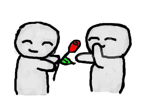 Uma rosa pra você