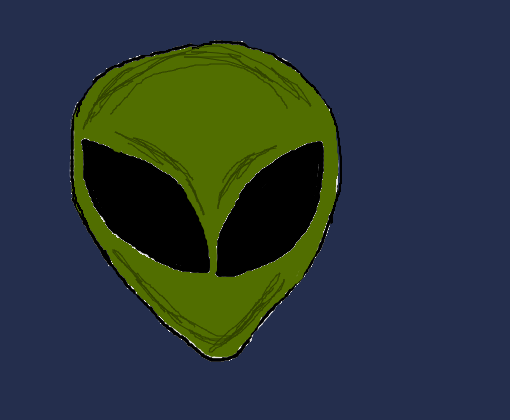 Alien - Desenho de mfrgodoi - Gartic