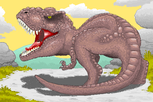 Tiranossauro-Rex - Desenho de sharkbao - Gartic