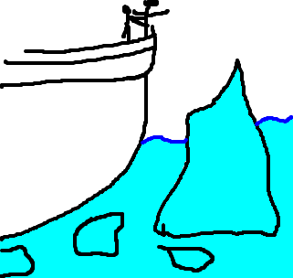 iceberg Titanic