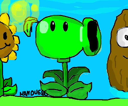 Plants Vs Zombies Desenho De Nandu666 Gartic 6766