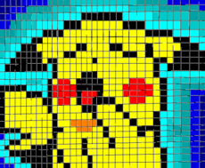 pixel pikachu