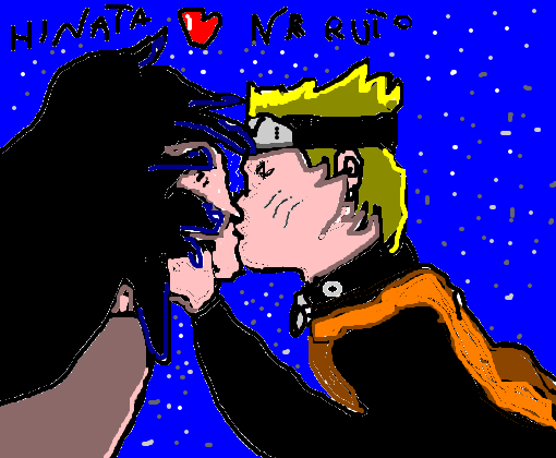 Naruto & Hinata p/Luh - Desenho de delsnow - Gartic