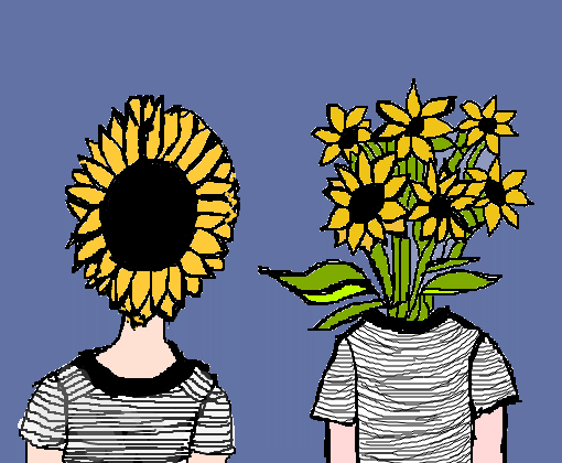 Flowers without feeling.