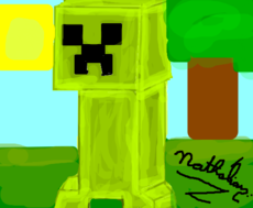 Creeper Minecraft By Nathalia Arisa