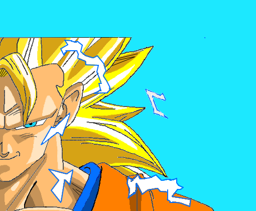 Goku UI SSJ3  Goku desenho, Desenho super mario, Desenhos