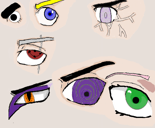 Naruto Olhos