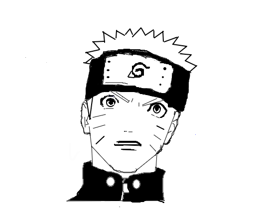 Como Desenhar o Naruto ( Shippuden)