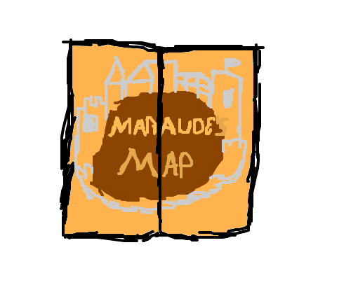 Mapa do Maroto - Marauder\'s Map