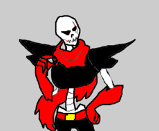 Under fell Papyrus