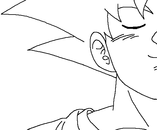 Goku desenhar