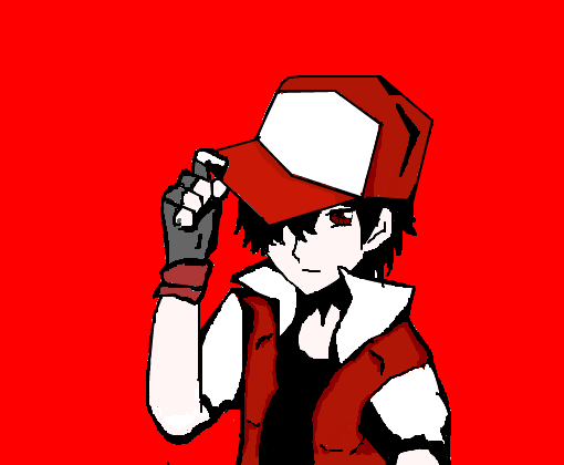 Red [Pokémon] - Desenho de nickloading - Gartic