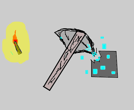 minecraft realista - Desenho de nicolas_bompy - Gartic