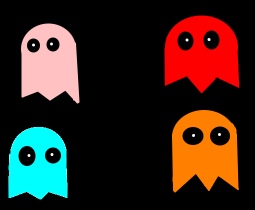 pacman\'s ghosts