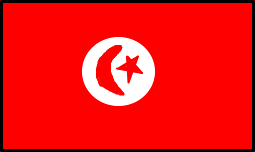 Bandeira da TunÃ­sia