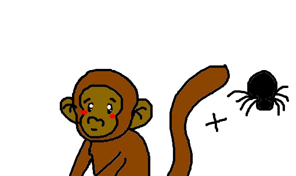 Macaco-aranha - Desenho de noobinha__ - Gartic