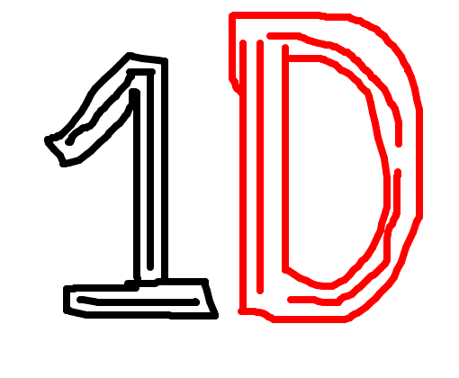 1D