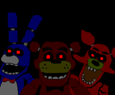 Freddy , Bonnie e Foxy