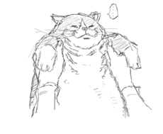 Fat cat :)