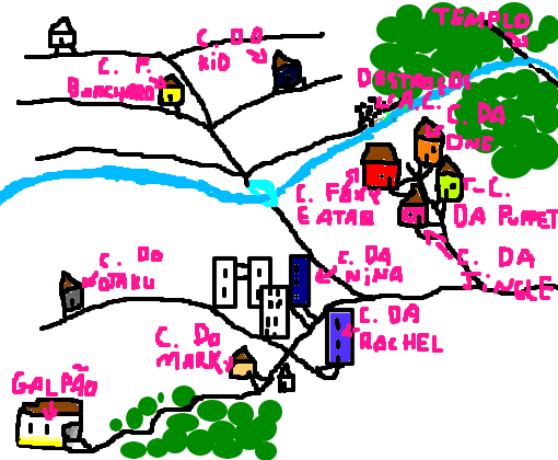 mapa da cidade ^^