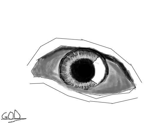Como desenhar um olho realista How to draw realistic eye 