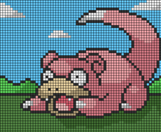 Slowpoke - Pixel Art