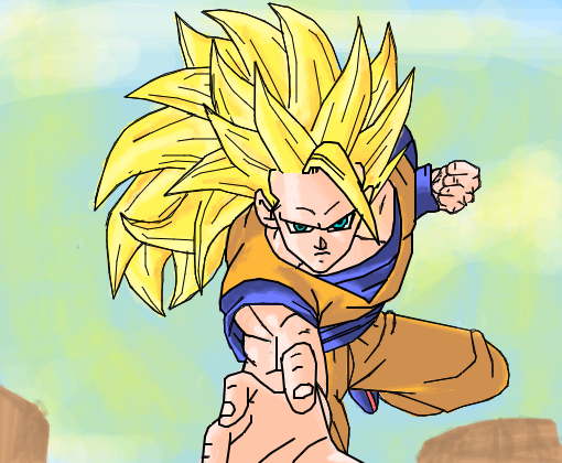 Goku ssj3 - Desenho de comacose99 - Gartic