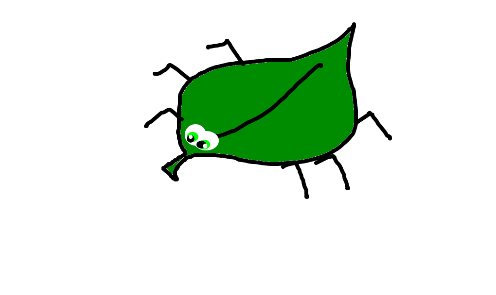 Bicho-folha - Desenho de nips - Gartic