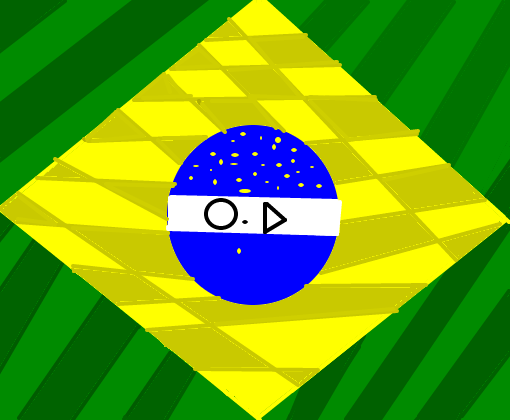 Bandeira do Brasil diferenciada