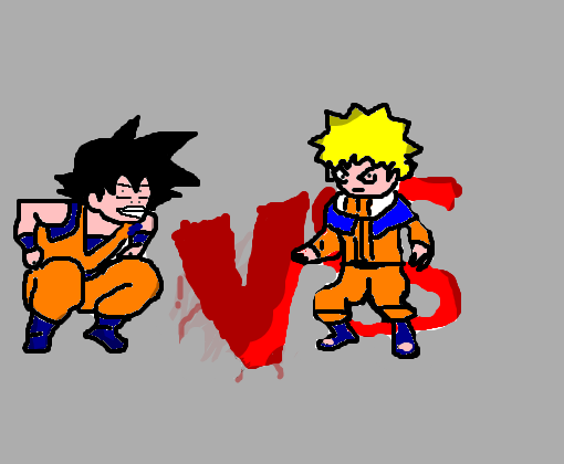 Goku ssj4 X Naruto - Desenho de __templario__ - Gartic