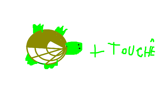 tartaruga touchê