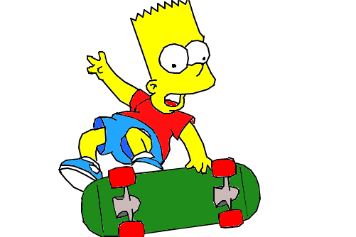 Bart Simpson - Desenho de paulistano - Gartic