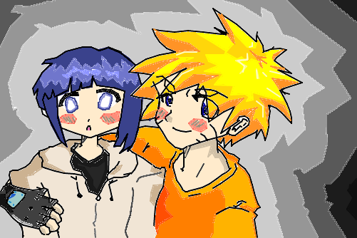 NARUTO E HINATA - DESENHO PASSO A PASSO 