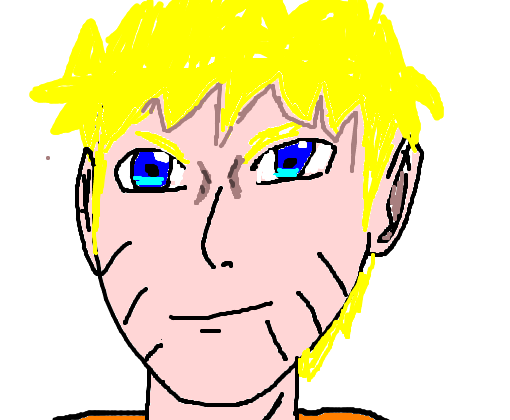 Meu desenho do Naruto Hokage!!!