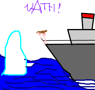titanic - Ã© nath, Ã© o iceberg