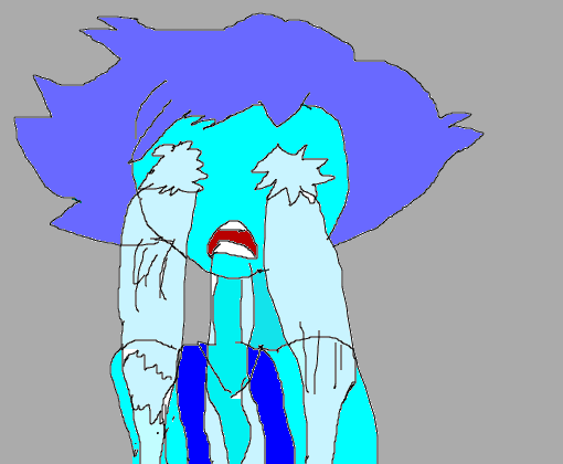 lapis lazuli chorando