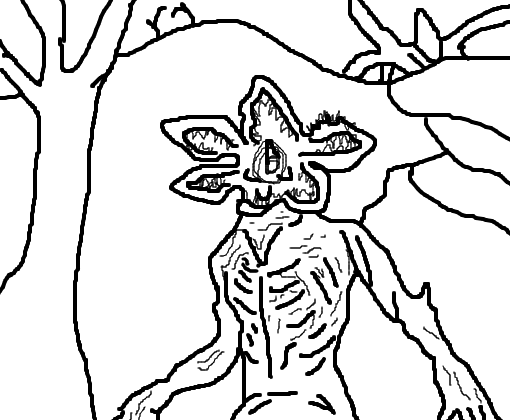 Demogorgon Stranger Things Desenho - Pesquisa Google