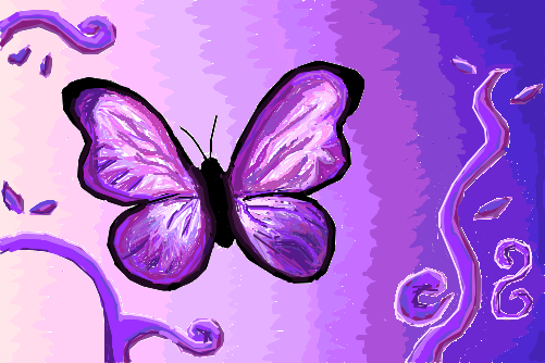Borboleta Púrpura *-*