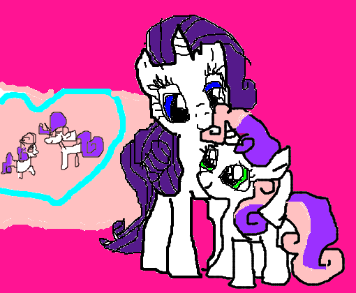 rarity and sweetie belle
