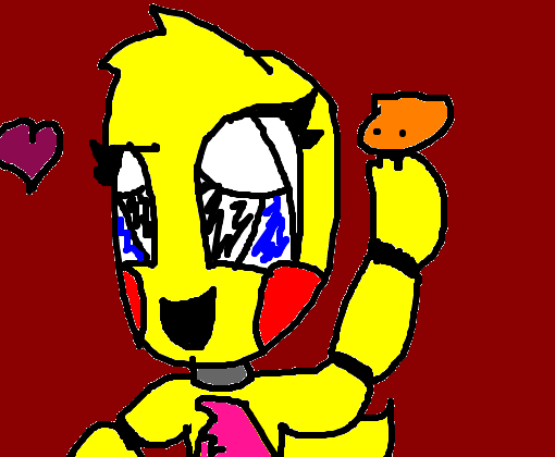Toy chica plush really