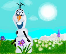 Olaf no verão