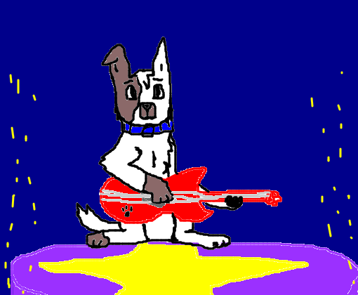 Dog >guitarra <3 