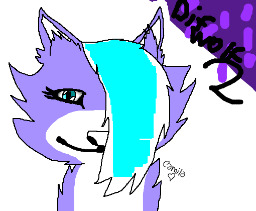 Different Wolf! - Primeiro desenho :D