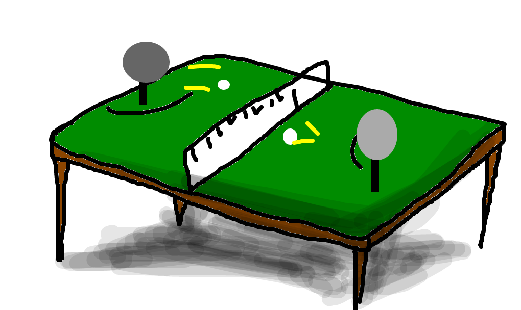 mesa de ping-pong