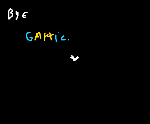 Bye Gartic. <3