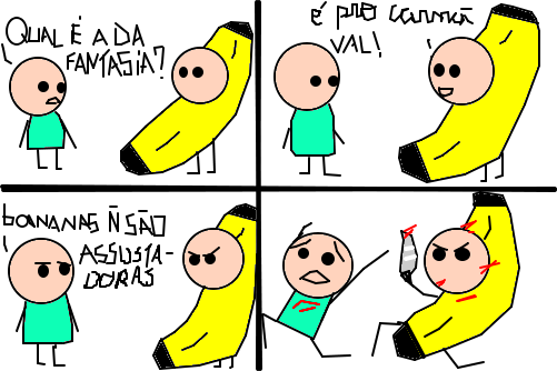 bananas atacam