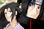 Sasuke e Itachi p/ Klodu XD