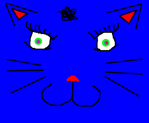 O gato azul 