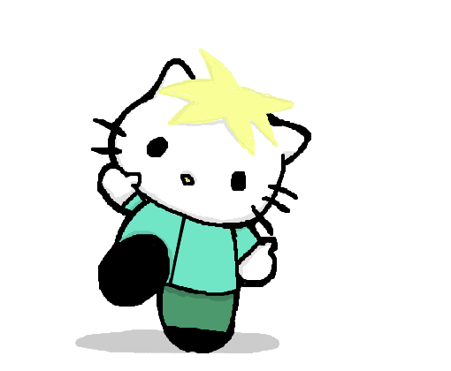 butters hello kitty