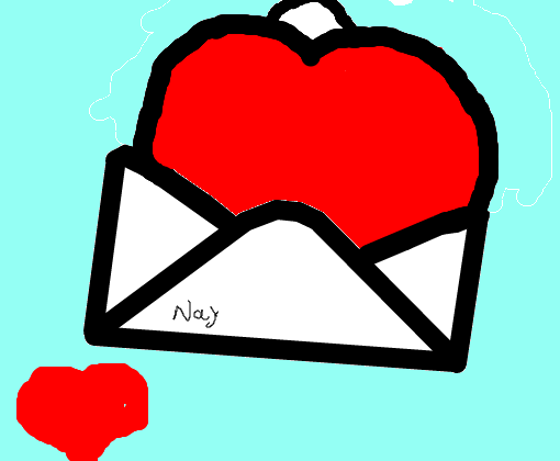 Carta coração P/NAY